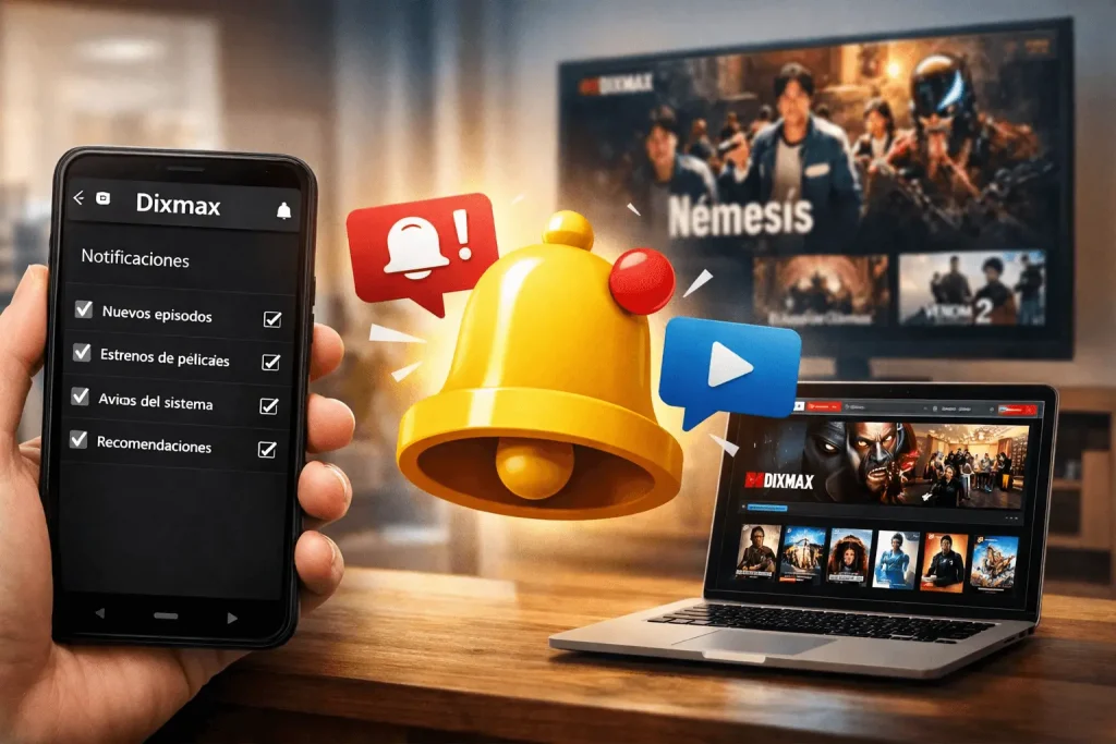 Cómo Configurar las Notificaciones en Dixmax