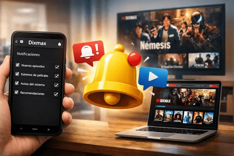 Cómo Configurar las Notificaciones en Dixmax